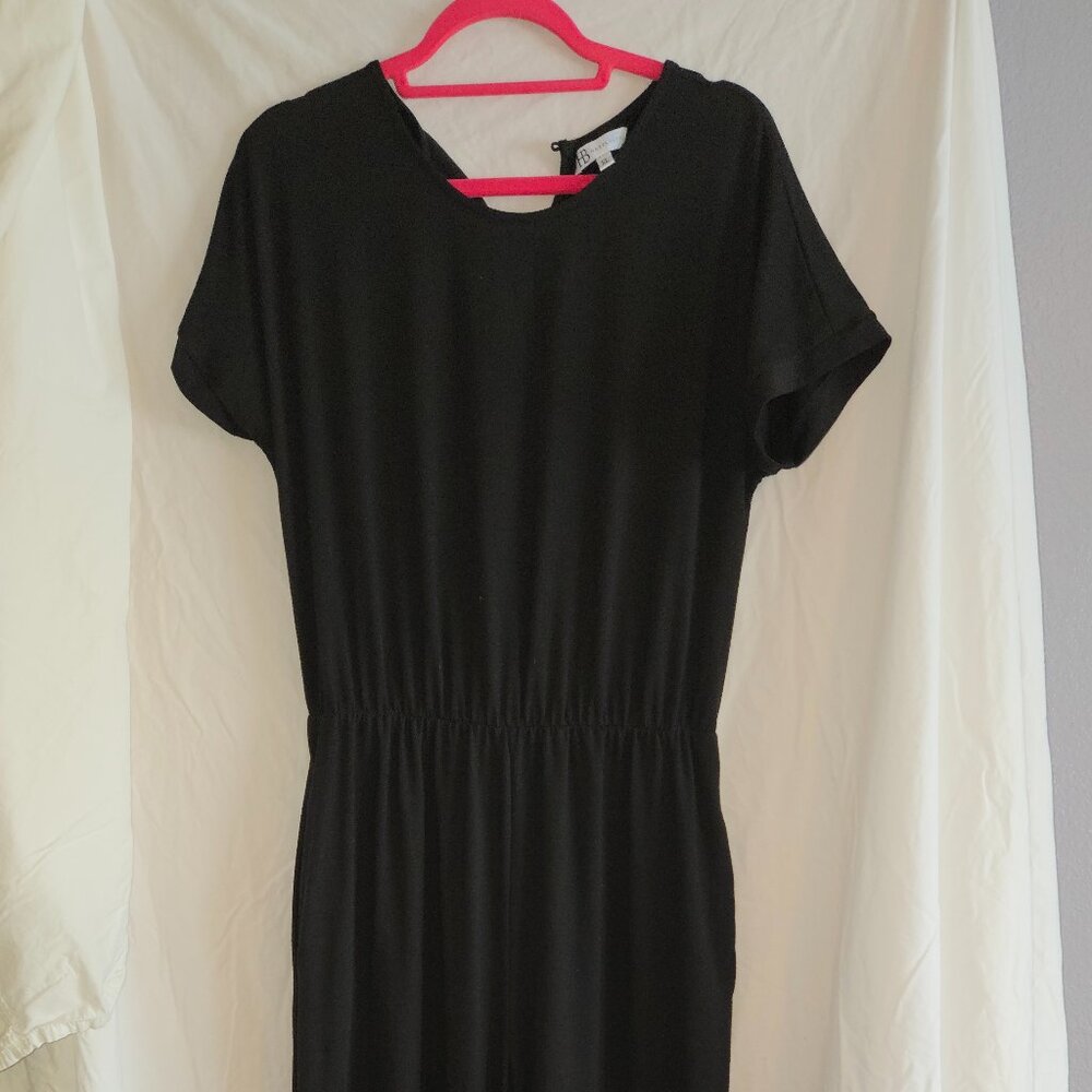 Hazel Blues Xl Boutique Jumpsuit, black‎